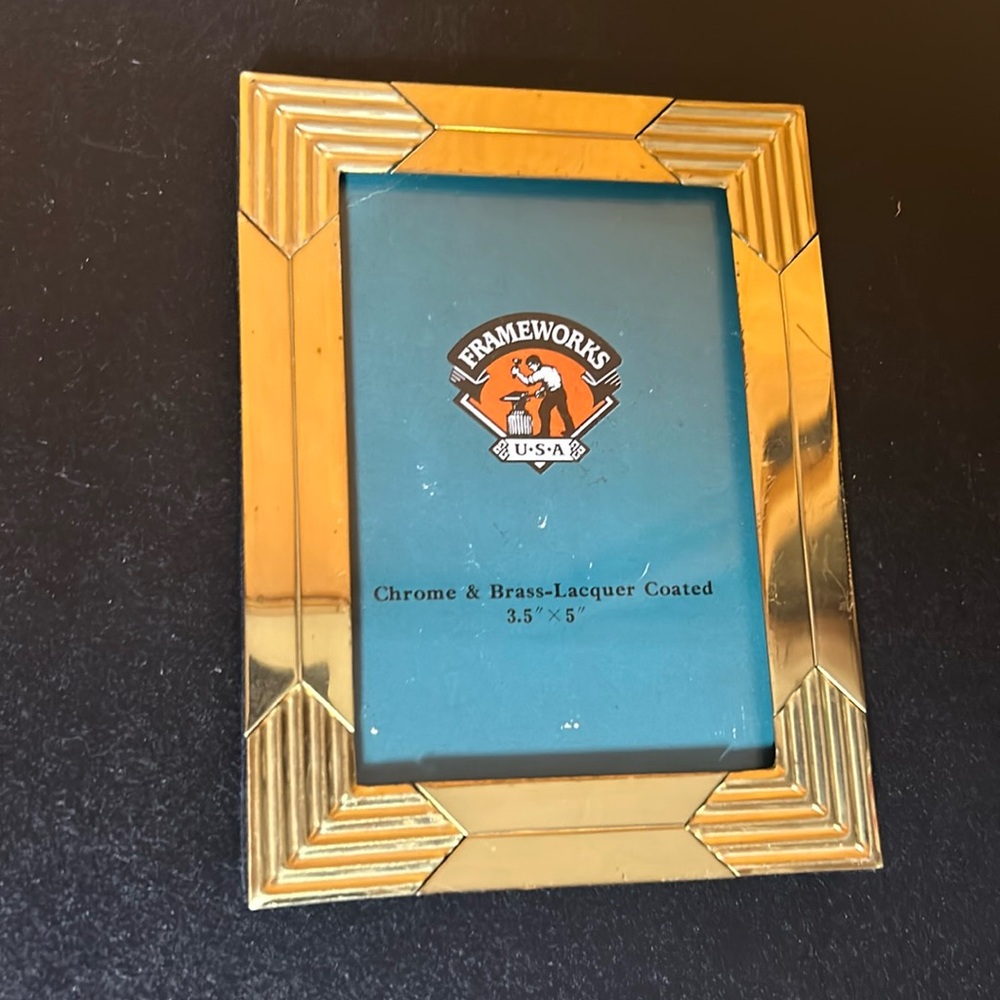Gold frame